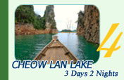 3 Days 2 Nights at Cheow Lan Lake