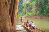 Khao Sok: Bamboo Rafting