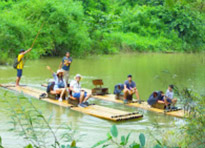 Bamboo Rafting