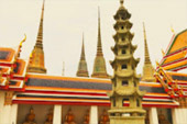 Wat Aroon and Wat Poh: Bangkok