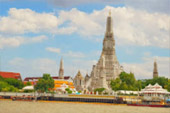 Wat Aroon and Wat Poh: Bangkok