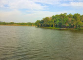 A Scenic Lake Bridge