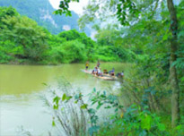 Bamboo Rafting