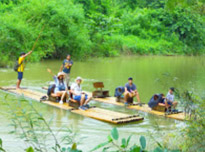 Bamboo Rafting