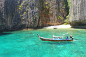 Maya Bay, the beac film main set