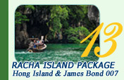 Racha Island Package with Hong Island and James Bond 007