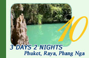 Package 3 Days 2 Nights Phuket, Raya, Phang Nga