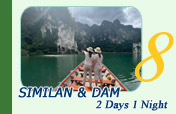 Similan Islands and Dam 2 Days 1 Night