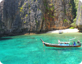 Phi Phi Island By Speed Boat and Long Tail Boat Phi Phi Island By Speed Boat and Long Tail Boat