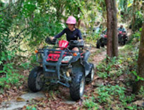 Package Phuket, Racha Island, Bamboo Rafting, ATV Adventure
