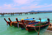 Racha Island by Longtail Boat
