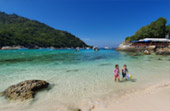 Racha Island by Longtail Boat