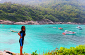 Racha Island by Longtail Boat