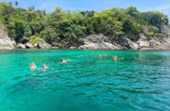 Racha Island by Longtail Boat
