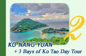 Ko Nang Yuan + 3 Bays of Ko Tao Day Tour