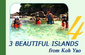 Three beautiful islands from Koh Yao